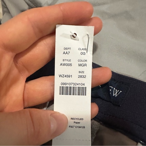 J crew moon grey 484 Slim-fit tech pant - Picture 5 of 5